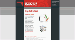 Desktop Screenshot of digitalni-tisk.repovz.si